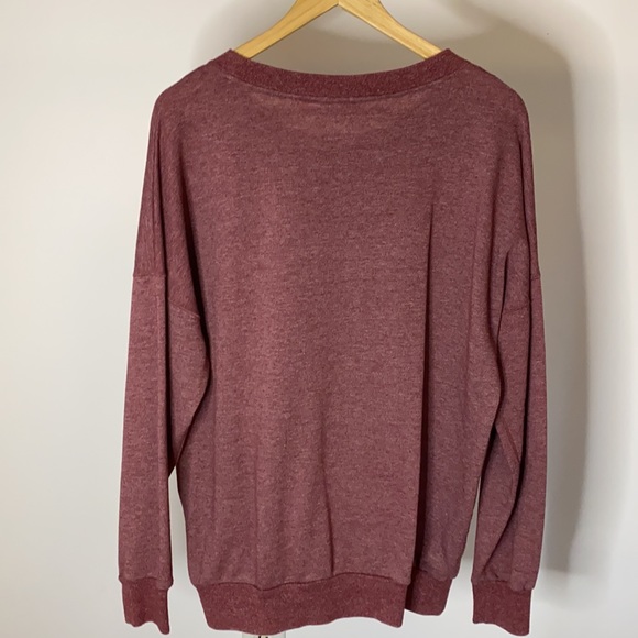 MAROON SWEATER - Picture 2 of 2